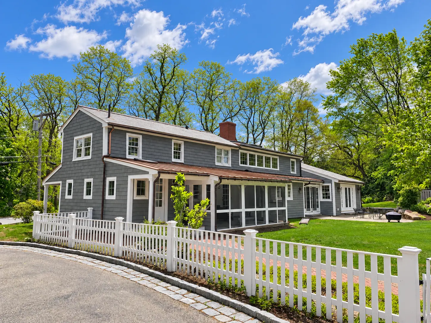 Finished exterior painting project